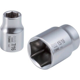【即納在庫品】「直送」前田金属工業 TONE S4SB-20 SUSソケット 対辺寸法5／8インチ 差込角12．7mmS4SB20