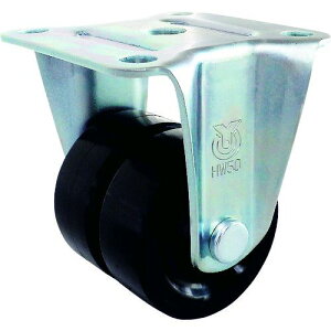 �y���[�݌ɕi�z�u�����v���[�G�C HR-50BN-W �v���[�g�� �Œ� �Ᏸ�L���X�^�[ ���i�C���� �ԗ֌a50mm H�^�C�v HR�|W�^ ��t���@52×52 HR50BNW ���[�G�C�L���X�^�[ 148-7555 YUEI