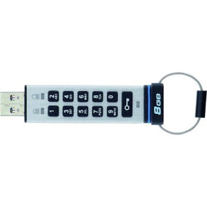 �y���[�݌ɕi�z�u�����v�G���R�� HUD-PUTK308GA1 �Z�L�����e�BUSB������ 10Key�t USB3�D0 8GB �V���o�[ HUDPUTK308GA1