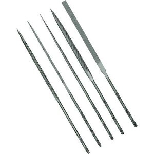 【即納在庫品】「直送」バローベ LA-ST-160-4 精密ニードルヤスリ 5種セット 160mm #4 LAST1604