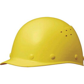 【あす楽対応】「直送」【受注生産品 納期-約1ヶ月】ミドリ安全 ミドリ安全 SC9FVRAKPY FRP製ヘルメット 野球帽型 通気孔付 イエロー 422-8669