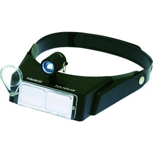 【即納在庫品】「直送」トラスコ TRUSCO TLH-105LAW LEDライト付ヘッドルーペTLH105LAW4500