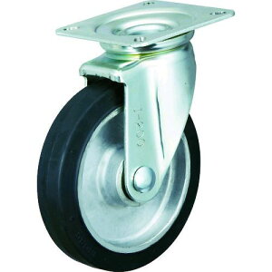 【即納在庫品】「直送」イノアック TR100AWJ 牽引台車用キャスター 旋回金具付 Φ100