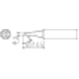 (LINEクーポン有)【即納在庫品】「直送」白光 HAKKO T18-C2 こて先 2C型 T18C2 355-9289 ハッコー ステーション型はんだこて 交換コテ先