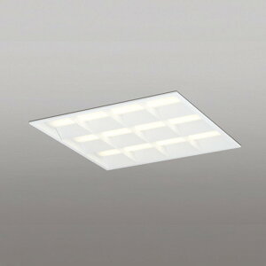 XD466029P2E オーデリック ベースライト スクエアタイプ 埋込穴□600 FHP45W×4灯相当 電球色