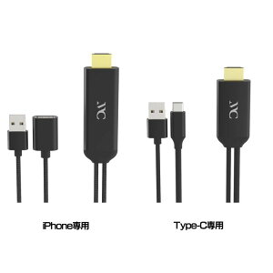 HDMIϊP[u KD-207ϊP[u 掿 tHD Ȃ [d\ iphonep  ʐ^ Av JV iPhonep Type-CpyBz