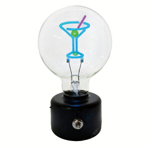 LED BULB LIGHT SLW394-SLW470�C���e���A���C�g �l�I�����C�g �f�U�C�����C�g �t�B�������g���C�g SLOWER Moon Flamingo Blue Note Cactus Rainbow Flame ON AIR Japan Map Clover Don!! OPEN WELCOME Hot Dog Cocktail Palm Tree Cat Dog �yB