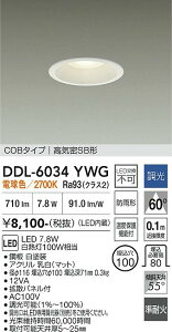 �y���������zDDL-6034YWG ����d�@ ���O�� �_�E�����C�g COB�^�C�v �y���C��SB�`�z �����ݒ薳�� LED