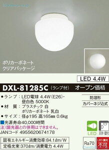 yzd@ DXL-81285C  ݒ薳 LEDᑦΉ\ ݌ɊmFKvS̃[J[ۏ