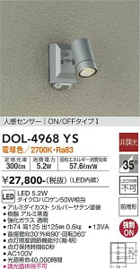 yzd@ DOL-4968YS O X|bgCg lZT[@ON/OFF^Cv1 ݒ薳 LEDᑦΉ\ ݌ɊmFKv S̃[J[ۏ