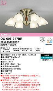 �y���������zN�敪 �I�[�f���b�N OC006917BR �i�����v�ʍ���j�wOC006917#�{NO295AB×6�x �V�����f���A �����R���ʔ� �`8�� LED ���S�̃��[�J�[�ۏ�