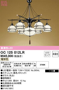 yzN敪 I[fbN OC125012LR ivʍjwOC125012P1#{NO295AL×7x VfA `10 LED S̃[J[ۏ