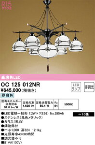 yzN敪 I[fbN OC125012NR ivʍjwOC125012P1#{NO295AN×7x VfA `10 LED S̃[J[ۏ