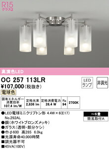 yzN敪 I[fbN OC257113LR ivʍjwOC257113#{NO292AL×6x VfA `6 LED S̃[J[ۏ