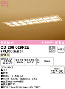 �y���������zN�敪 �I�[�f���b�N OD266029R2E �i�������j�b�g�ʍ���j�wOD266029#�{UN4402RE�x �x�[�X���C�g �V�䖄���^ �����ݒ薳�� LED ���S�̃��[�J�[�ۏ�