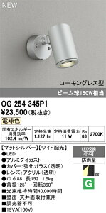 N敪 I[fbN OG254345P1 O X|bgCg ݒ薳 LED S̃[J[ۏ