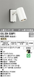 yz I[fbN T敪 OG254539P1 O X|bgCg lZT[ ݒ薳 LED S̃[J[ۏ