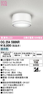 �y���������z �I�[�f���b�N H�敪 OG254598NR-SF �i�����v�ʍ���j�wOG254598#�{NO293JN�x �|�[�`���C�g �����ݒ薳�� LED ���S�̃��[�J�[�ۏ�