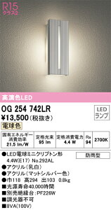 N�敪 �I�[�f���b�N OG254742LR �i�����v�ʍ���j�wOG254742#�{NO292AL�x �|�[�`���C�g �����_������ �����ݒ薳�� LED ���S�̃��[�J�[�ۏ�
