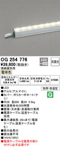 N区分 オーデリック OG254776 (電源ケーブル別売) 屋外灯 間接照明 自動点灯無し 畳数設定無し LED 安心のメーカー保証