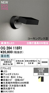 T区分 オーデリック OG264118R1 屋外灯 スポットライト 畳数設定無し LED 安心のメーカー保証