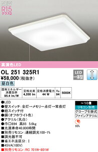 �y���������zN�敪 �I�[�f���b�N OL251325R1 �V�[�����O���C�g �����R���ʔ� �`10�� LED ���S�̃��[�J�[�ۏ�