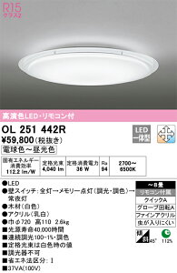 �y���������zN�敪 �I�[�f���b�N OL251442R �V�[�����O���C�g �����R���t �`8�� LED ���S�̃��[�J�[�ۏ�