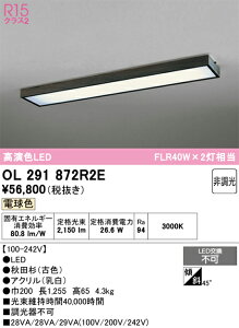 �y���������zN�敪 �I�[�f���b�N OL291872R2E �i�������j�b�g�ʍ���j�wOL291872#�{UN4402RE�x �x�[�X���C�g ��ʌ` �����ݒ薳�� LED ���S�̃��[�J�[�ۏ�