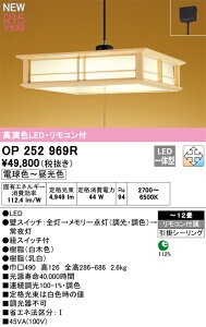 N�敪 �I�[�f���b�N OP252969R �y���_���g �����R���t �`12�� LED ���S�̃��[�J�[�ۏ�