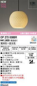 T�敪 �I�[�f���b�N OP273038BR �i�����v�ʍ���j�wOP273038#�{NO293GB�x �y���_���g �����ݒ薳�� LED ���S�̃��[�J�[�ۏ�