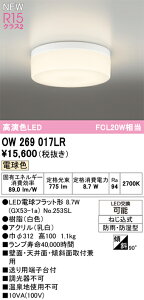 N敪 I[fbN OW269017LR ivʍjwOW269017#{NO253SLx  ݒ薳 LED S̃[J[ۏ