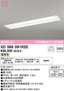 �y���������zN�敪 �I�[�f���b�N XD566091R2E �i�����v�ʍ���j�wXD566091#Y�{NO442RE×2�x �x�[�X���C�g �V�䖄���^ �����ݒ薳�� LED ���S�̃��[�J�[�ۏ�