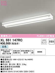 N�敪 �I�[�f���b�N XL551147RC �i�����v�ʍ���j�wXL551147#Y�{NO440RC×2�x �x�[�X���C�g �����ݒ薳�� LED ���S�̃��[�J�[�ۏ�