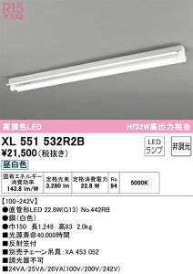 N�敪 �I�[�f���b�N XL551532R2B �i�����v�ʍ���j�wXL551532#Y�{NO442RB�x �x�[�X���C�g �����ݒ薳�� LED ���S�̃��[�J�[�ۏ�