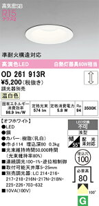 H�敪 �I�[�f���b�N OD261913R �_�E�����C�g ��ʌ` �y���C��SB�`�z �����_������ �����ݒ薳�� LED ���S�̃��[�J�[�ۏ�