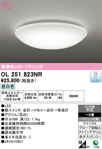 H�敪 �I�[�f���b�N OL251823NR �V�[�����O���C�g �����R���t �`8�� LED ���S�̃��[�J�[�ۏ�