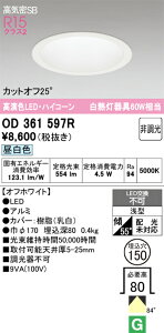 �y���������z �I�[�f���b�N T�敪 OD361597R �_�E�����C�g �y���C��SB�`�z �����ݒ薳�� LED ���S�̃��[�J�[�ۏ�