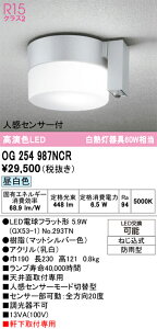 T�敪 �I�[�f���b�N OG254987NCR �i�����v�ʍ���j�wOG254987#�{NO293TN�x �|�[�`���C�g �l���Z���T�[ �����ݒ薳�� LED ���S�̃��[�J�[�ۏ�
