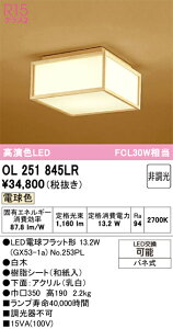 H�敪 �I�[�f���b�N OL251845LR �i�����v�ʍ���j�wOL251845#�{NO253PL�x �V�[�����O���C�g �����ݒ薳�� LED ���S�̃��[�J�[�ۏ�