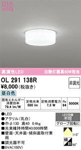 �y���������z �I�[�f���b�N N�敪 OL291138R �V�[�����O���C�g �����ݒ薳�� LED ���S�̃��[�J�[�ۏ�