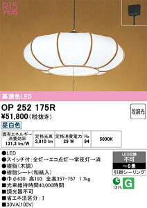 �y���������zN�敪 �I�[�f���b�N OP252175R �y���_���g �`8�� LED ���S�̃��[�J�[�ۏ�