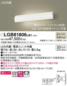 yz pi\jbN LGB81806LB1-SF uPbg ݒ薳 LED T敪 S[J[ۏ