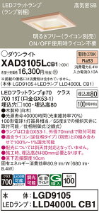 yz pi\jbN XAD3105LCB1-SF wLGD9105{LLD4000LCB1xivʍj _ECg ʌ` yCSB`z _ ݒ薳 LED T敪 S[J[ۏ