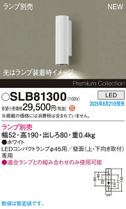 �y���������z �p�i�\�j�b�N SLB81300-SF �u���P�b�g �����v�ʔ� �����ݒ薳�� LED H�敪 ���S���[�J�[�ۏ�