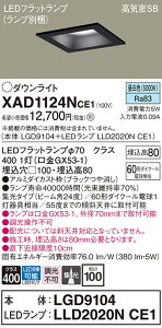 �y���������v25,001�~�ȏ㑗�������z�p�i�\�j�b�N XAD1124NCE1 �wLGD9104�{LLD2020NCE1�x�i�����v�ʍ���j �_�E�����C�g ��ʌ` �y���C��SB�`�z �����_������ �����ݒ薳�� LED T�敪 ���S���[�J�[�ۏ� 