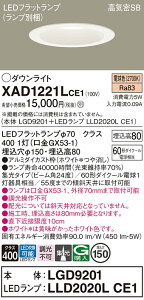 �y���������v25,001�~�ȏ㑗�������z�p�i�\�j�b�N XAD1221LCE1 �wLGD9201�{LLD2020LCE1�x�i�����v�ʍ���j �_�E�����C�g ��ʌ` �y���C��SB�`�z �����_������ �����ݒ薳�� LED T�敪 ���S���[�J�[�ۏ� 