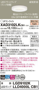 �y���������z �p�i�\�j�b�N XAD3102LKCB1-SF �wLGD9102K�{LLD4000LCB1�x�i�����v�ʍ���j �_�E�����C�g �y���C��SB�`�z �����ݒ薳�� LED T�敪 ���S���[�J�[�ۏ�