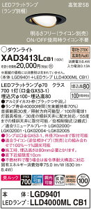 �y���������v25,001�~�ȏ㑗�������z�p�i�\�j�b�N XAD3413LCB1 �wLGD9401�{LLD4000MLCB1�x�i�����v�ʍ���j �_�E�����C�g ���j�o�[�T�� �y���C��SB�`�z �����_������ �����ݒ薳�� LED T�敪 ���S���[�J