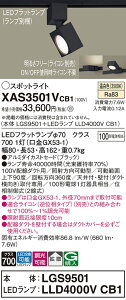 �y���������z �p�i�\�j�b�N XAS3501VCB1-SF �wLGS9501�{LLD4000VCB1�x�i�����v�ʍ���j �X�|�b�g���C�g �z���_�N�g�p �����ݒ薳�� LED T�敪 ���S���[�J�[�ۏ�