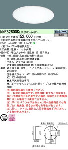 �y���������z N�敪 �p�i�\�j�b�N�{�ݏƖ� NNF82600KLT9 �iNNF82600CLT9�����i�j �x�[�X���C�g �V�䖄���^ �����ݒ薳�� LED ���S�̃��[�J�[�ۏ�